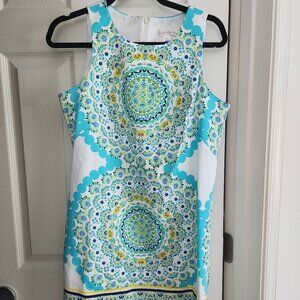 Womens knee length sheath dress